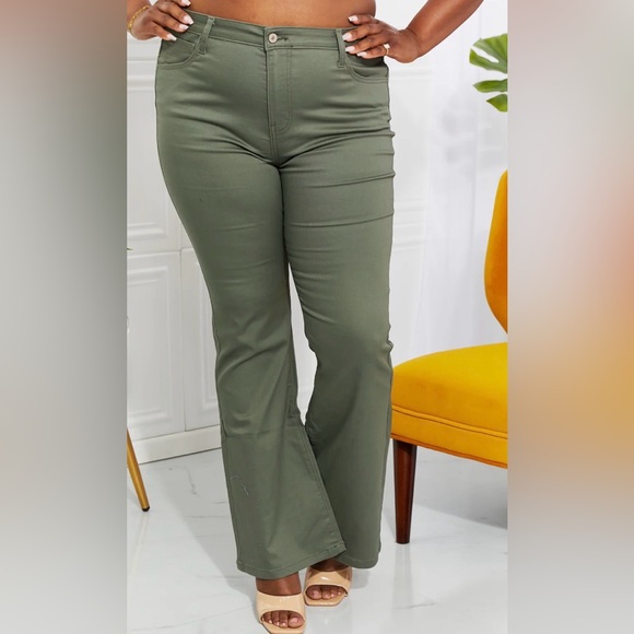 Zenana Outfitters Pants - Zenana Outfitters Olive Green Women's Pants